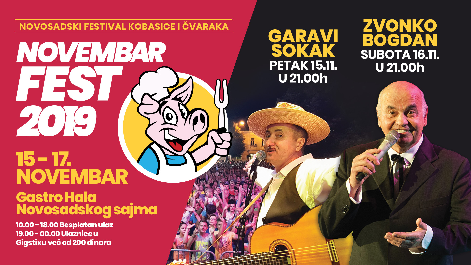 Novembar Fest Novi Sad: Kobasice i čvarci na  na najbolji način