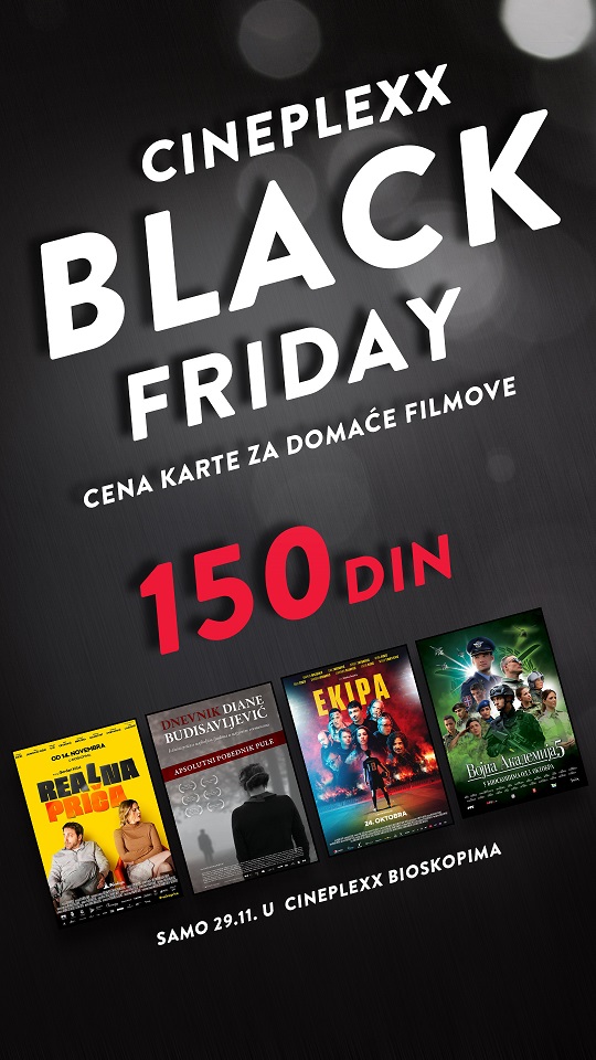 Black Friday u Cineplexx Promenadu