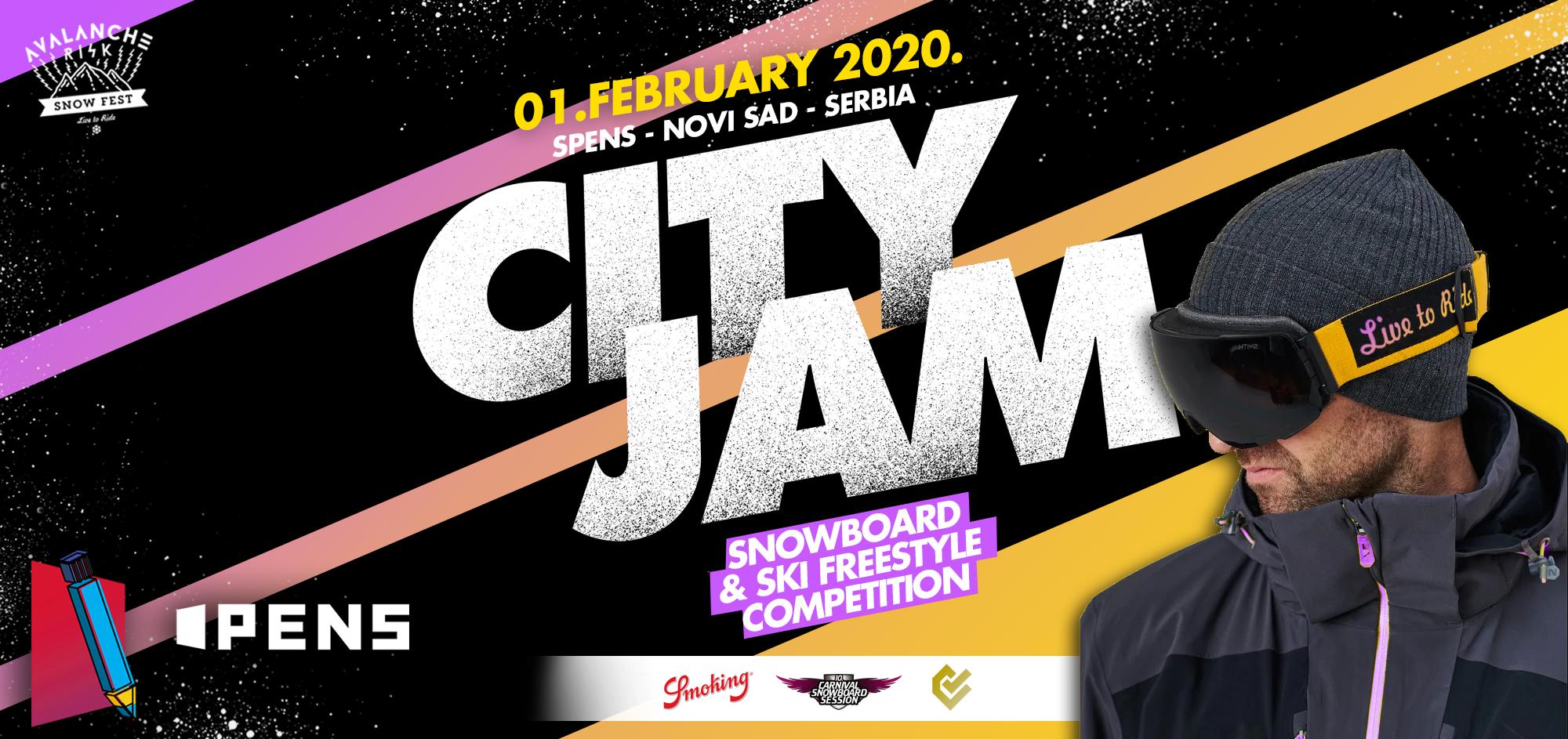 City Jam 2020. zima stiže i to na snowboard-u