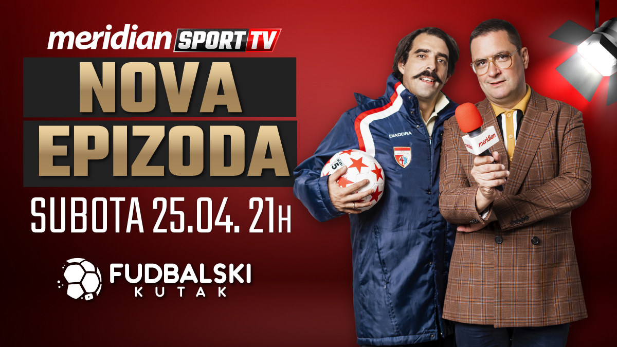 Četvrto izdanje „Fudbalskog kutka“ na Meridian Sport YT kanalu večeras u 21h
