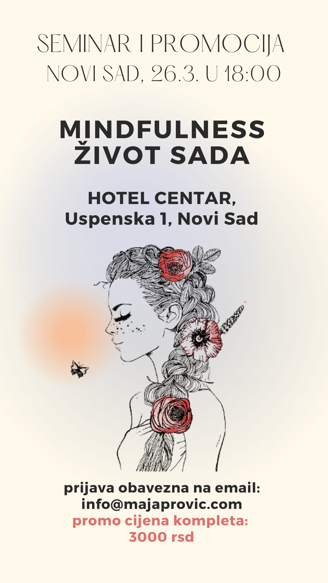 “Mindfulness” seminar i promocija knjige Maje Prović