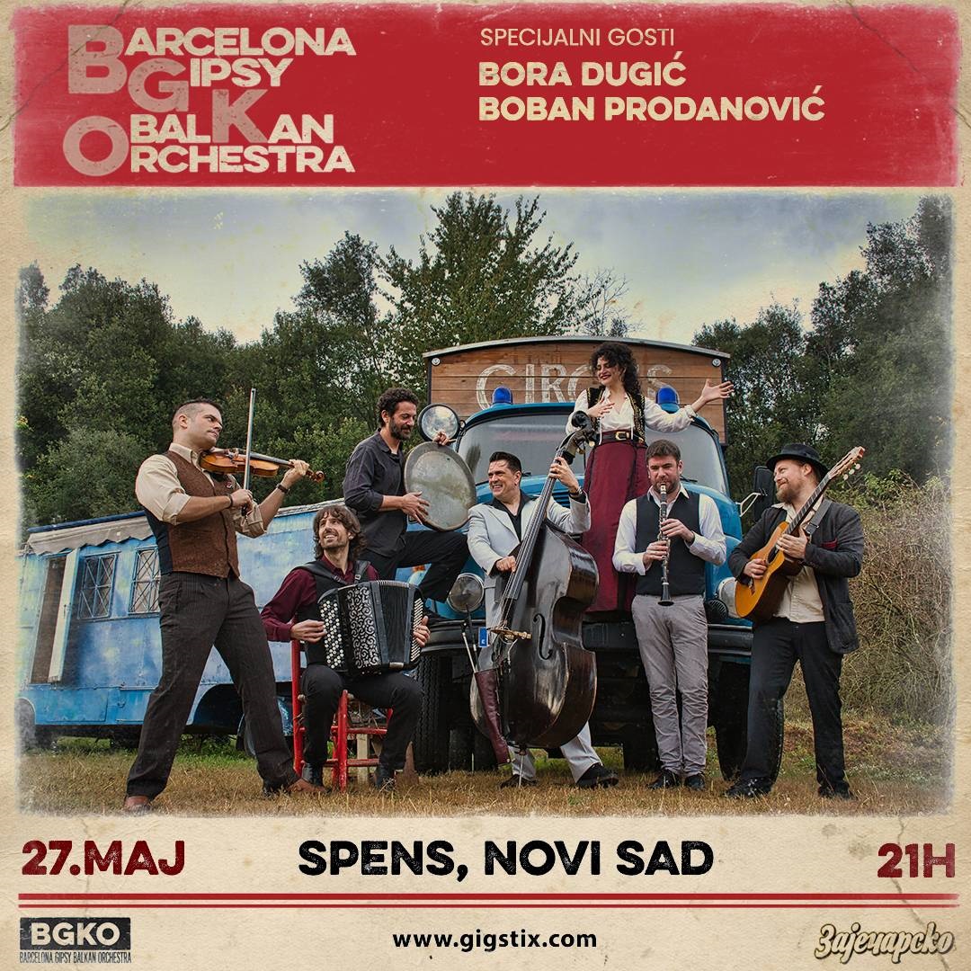 Barcelona Gipsy balKan Orchestra na svetskoj turneji