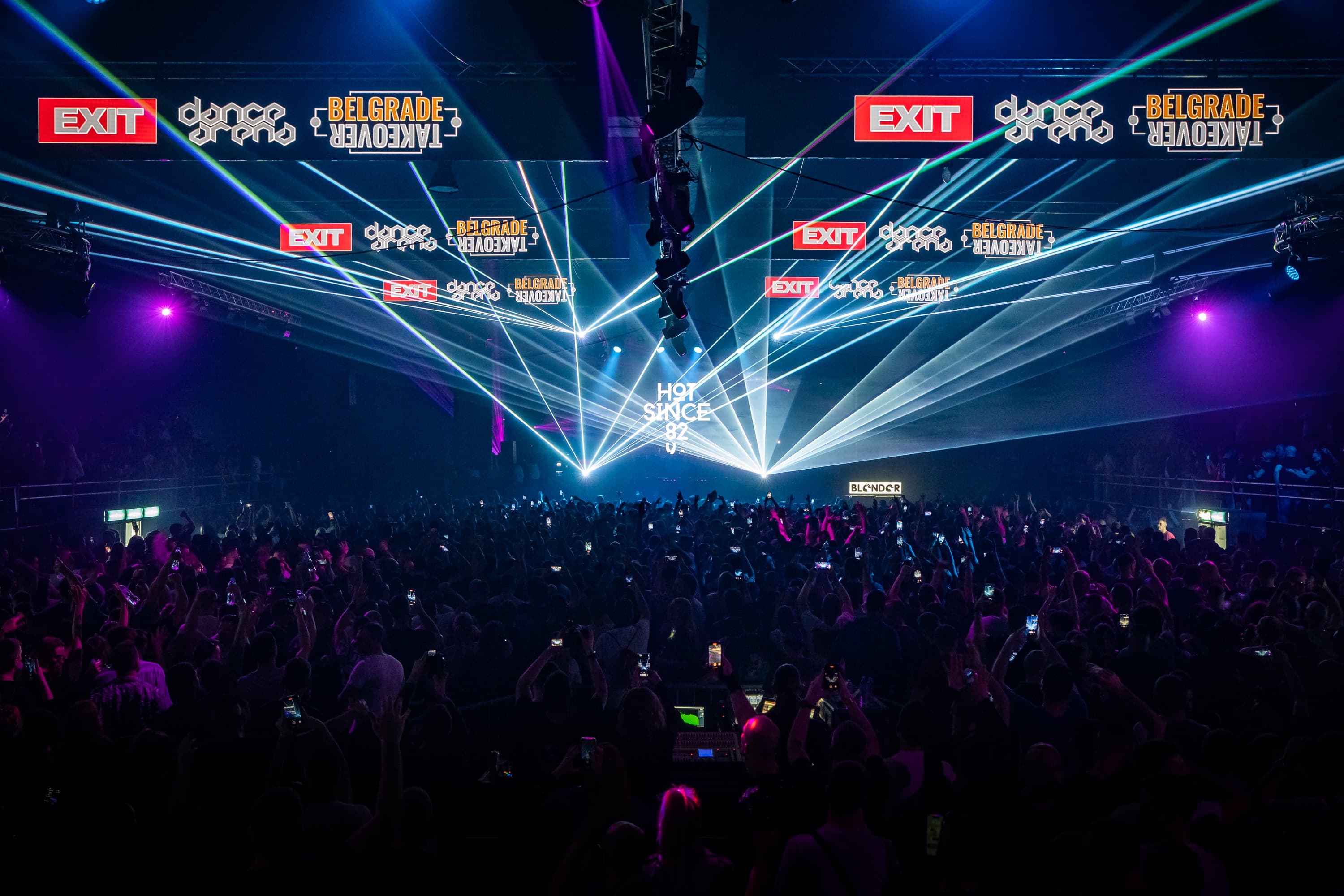 Exitova Dance Arena osvojila prestonicu, 5000 fanova plesalo uz Hot Since 82